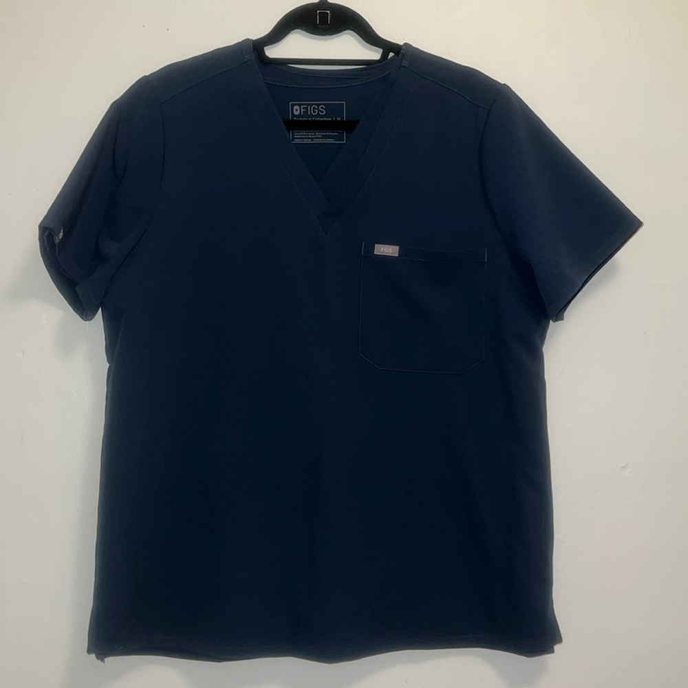 MULTIPLE XL Blue Catarina Scrub Tops